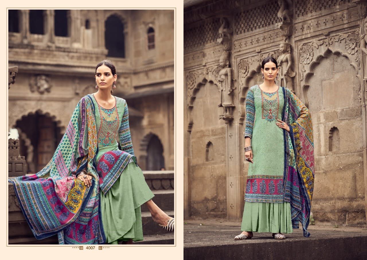 Syraa Dc Vogue Sharara Style Suits Manufacturer Wholesaler
